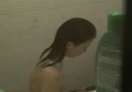 【アダルト女風呂GIF】女風呂の盗撮映像を生々しいGIF画で見たいヤツちょっと来い！ 35